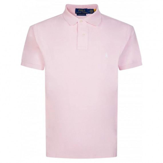 Polo RALPH LAUREN - SSKCCMSLM1-SHORT Sleeve-knit - Garden Pink - 710680784117/GARDEN Pink