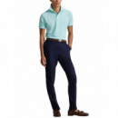 Polo RALPH LAUREN - SSKCCMSLM1-SHORT Sleeve-knit - New Aqua C3166 - 710680784511/NEW Aqua C3166