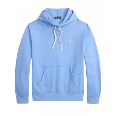 POLO RALPH LAUREN - LSFZHOODM4-LONG SLEEVE-SWEATSHIRT - BRISTOL BLUE - 710916692500/BRISTOL BLUE