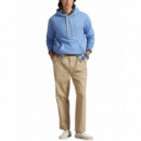 Polo RALPH LAUREN - LSFZHOODM4-LONG Sleeve-sweatshirt - Bristol Blue - 710916692500/BRISTOL Blue