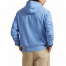 Polo RALPH LAUREN - LSFZHOODM4-LONG Sleeve-sweatshirt - Bristol Blue - 710916692500/BRISTOL Blue