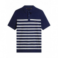 TOMMY HILFIGER - Essential Cotton Knitted Polo - 0A4 - F|MW0MW37396/0A4