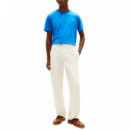 TOMMY HILFIGER - Ess Seasonal Reg Fit Solid Tee - C4U - F|MW0MW39995/C4U