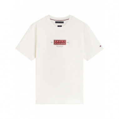 TOMMY HILFIGER - HERITAGE LABEL TEE - Z00 - F|MW0MW42392/Z00