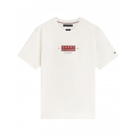 TOMMY HILFIGER - Heritage Label Tee - Z00 - F|MW0MW42392/Z00
