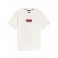 TOMMY HILFIGER - Heritage Label Tee - Z00 - F|MW0MW42392/Z00