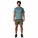 Bermudas Shorts PATAGONIA Baggies™ Lights - 6" Basin Green