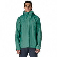 Chaquetas Hombre Chaqueta PATAGONIA Torrentshell 3L Rain Gem Green