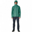 Chaquetas Hombre Chaqueta PATAGONIA Torrentshell 3L Rain Gem Green