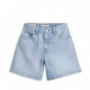 Shorts Anchos de Tiro Alto  LEVI'S