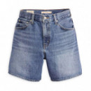 Shorts Anchos de Tiro Alto  LEVI'S