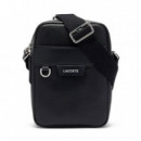 Bandolera Ossian de Piel  LACOSTE