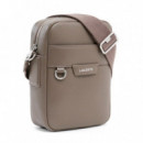 Bandolera Ossian de Piel  LACOSTE