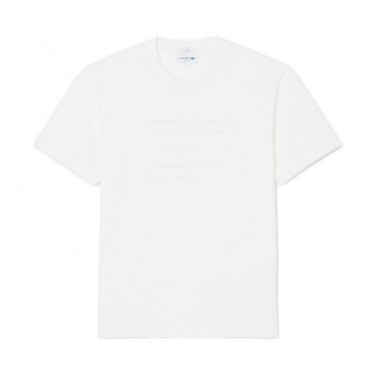 Camiseta de algod&oacute;n grueso bordado