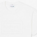 Camiseta de Algodón Grueso Bordado  LACOSTE