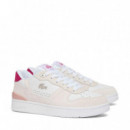 Zapatillas T-clip Set de ante  LACOSTE