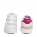 Zapatillas T-clip Set de ante  LACOSTE