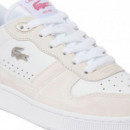 Zapatillas T-clip Set de ante  LACOSTE