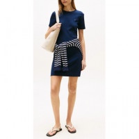 TOMMY HILFIGER - New Cody Str Slim Short Drs Ss - C1G - F|WW0WW42721/C1G