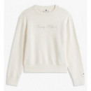 TOMMY HILFIGER - Lurex Script Reg Swt - YA8 - F|WW0WW47159/YA8