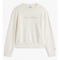TOMMY HILFIGER - Lurex Script Reg Swt - YA8 - F|WW0WW47159/YA8