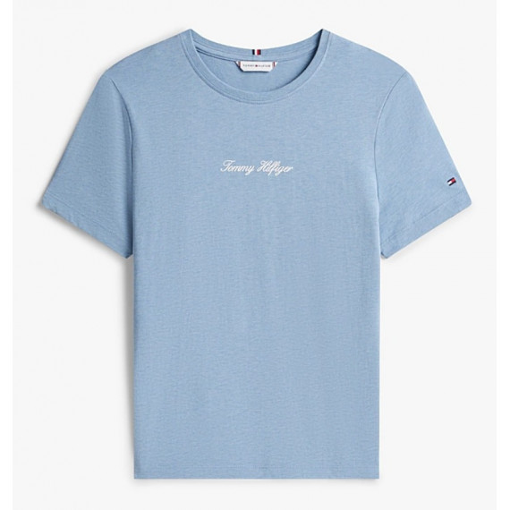 TOMMY HILFIGER - Classic Script Reg Ss Tee - 0ZR - F|WW0WW47460/0ZR