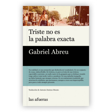 Triste No Es la Palabra Exacta   2026