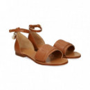 Sandalia Logo Talon Cerrado Beige  CHLOE KIDS