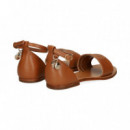 Sandalia Logo Talon Cerrado Beige  CHLOE KIDS