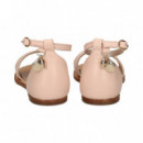 Sandalia Logo Talon Cerrado Rosa  CHLOE KIDS