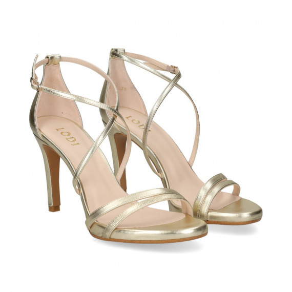 Empeine Cruzado 2 Tiras Platino  LODI