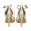 Empeine Cruzado 2 Tiras Platino  LODI