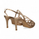 Sandalia Tiras Oro   LODI