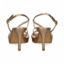 Sandalia Tiras Oro   LODI