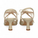 Sandalia Acordonada Piel Hielo  LODI