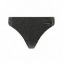KARL LAGERFELD - Signature Lurex Cheeky Bottom - 919 - B1W46015/919