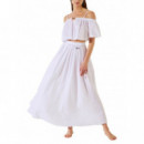 KARL LAGERFELD - Karl Dna Long Skirt - 100 - A2W46043/100