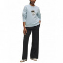 KARL LAGERFELD - Ikon Sketch C Sweatshirt - 1KZ - A4W20043/1KZ