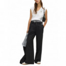 KARL LAGERFELD - Ikon Double Waistband Pants - 969 - B1W10007/969