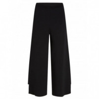 KARL LAGERFELD - Contrast Knit Pants - 998 - B1W10010/998
