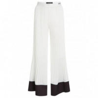 KARL LAGERFELD - Pleated Fluid Pants - 461 - B1W10011/461