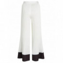 KARL LAGERFELD - Pleated Fluid Pants - 461 - B1W10011/461