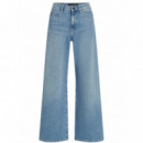 KARL LAGERFELD - Stud Detail Denim Pants - D23 - B1W10047/D23