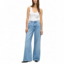 KARL LAGERFELD - Stud Detail Denim Pants - D23 - B1W10047/D23
