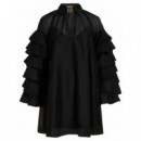 KARL LAGERFELD - Fashion Boheme Dress - 999 - B1W13024/999