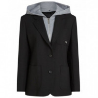 KARL LAGERFELD - Ikon Transformer Blazer - 969 - B1W14013/969