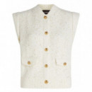 KARL LAGERFELD - Boucle Knit Vest - B09 - B1W18003/B09