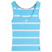 TOMMY HILFIGER - Co Full Needle Tank - 0X2 - F|WW0WW48480/0X2