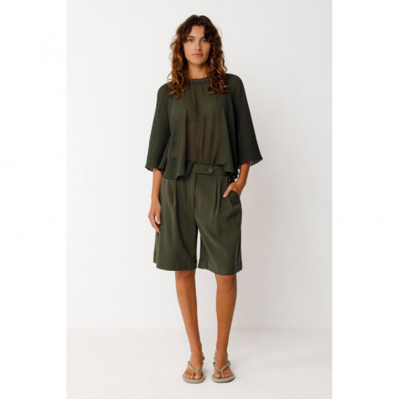 Bermudas Bermuda SKFK Laida Verde Botella