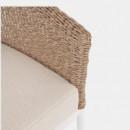 Conjunto de Jardín Lounge Atlantic Natural  Fibra y Aluminio Terrazza Collection®  TERRAZZA COLLECTION